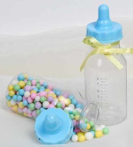 Baby Bottle Favors for babyshowers